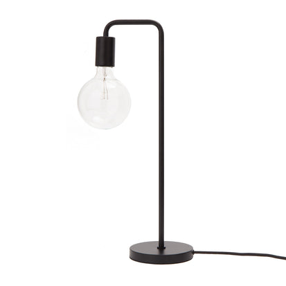 Tischlampe Vida, Schwarz, 100% Edelstahl