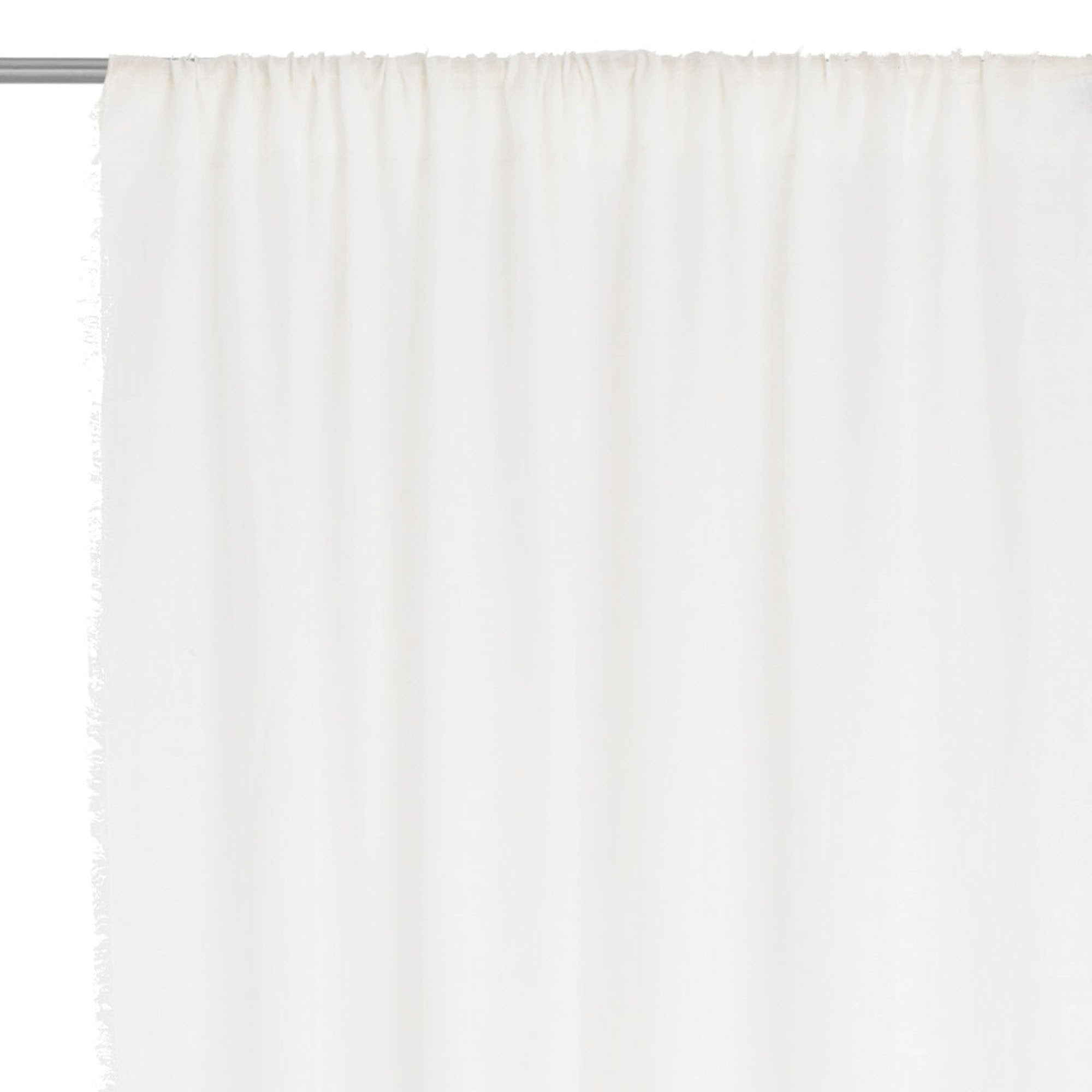 Vorhang (2 URBANARA Weiß, Leinen Kiruna Stück), 100% |